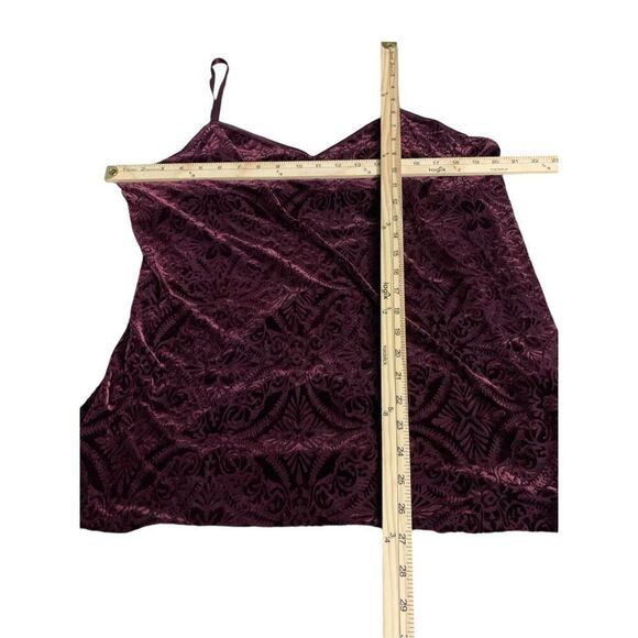 BEAUTIFUL 2 piece Women SOMA SPAGHETTI STRAP TOP BLOUSE WITH SOMA Burnout Print - Picture 16 of 16